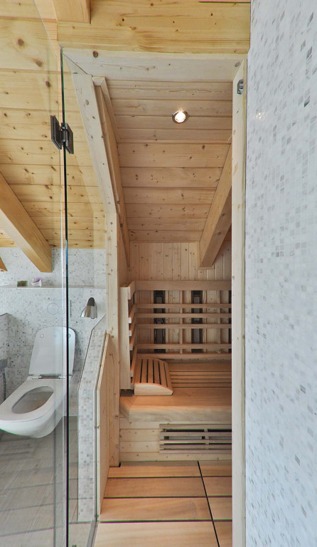 Atypická podkrovní infrasauna