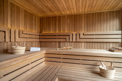 Krásná finská sauna s výhledem | Sauny Vital